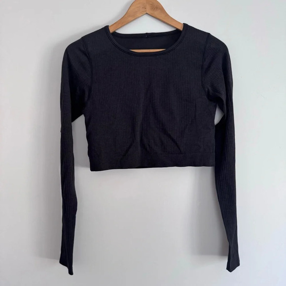 Lululemon Ebb to Street Long Sleeve Shirt
Rib Map Black /Graphite Grey Size: 10 - Picture 2 of 7